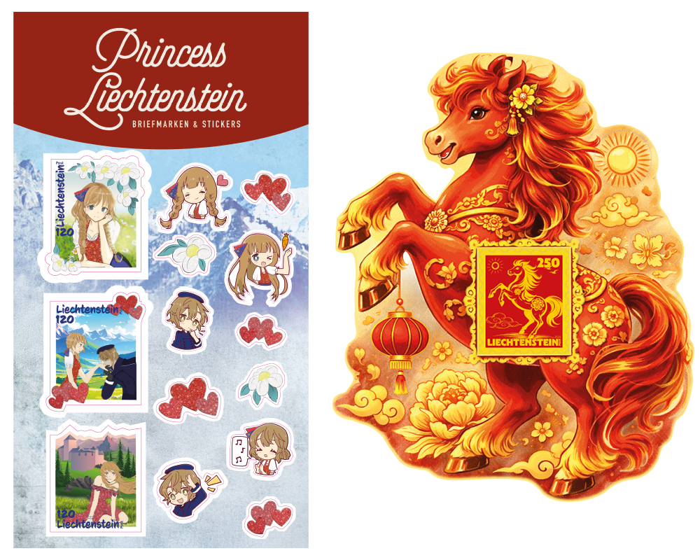 Briefmarken & Stickers