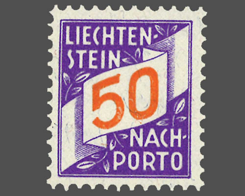 Ziffern im schrägen Band