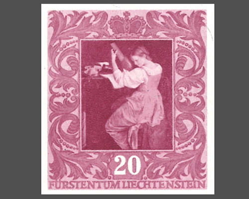 5. Briefmarkenausstellung - Gemälde-Bloc