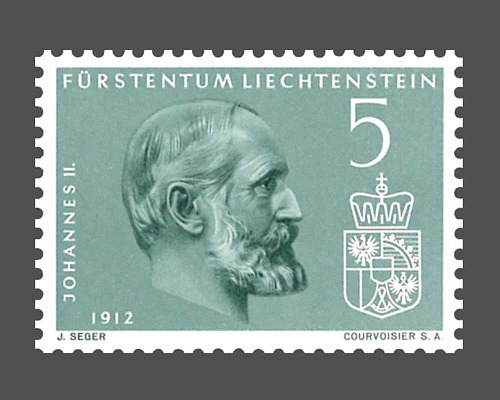 7th Stamp exhibition - 50 Years of Liech