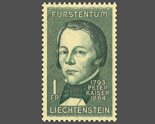 100. Todestag von Peter Kaiser