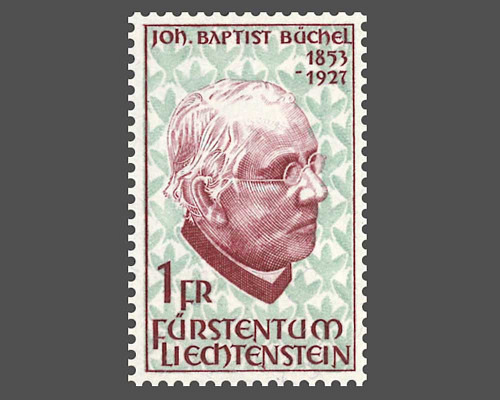 40. Todestag von Johann Baptist Büchel