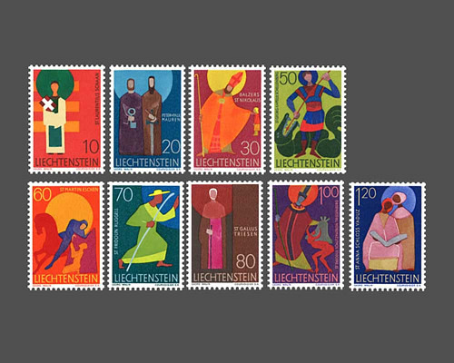 Patron saints of churches - I