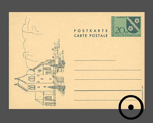 Postcard: Municipal coat of arms