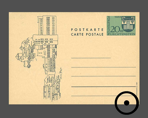 Postcard: Municipal coat of arms