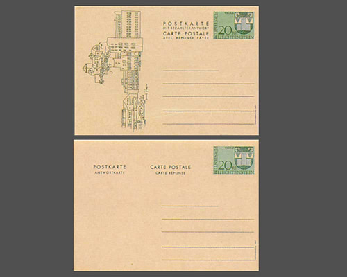 Reply coupon: Municipal coat of arms