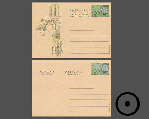 Reply coupon: Municipal coat of arms