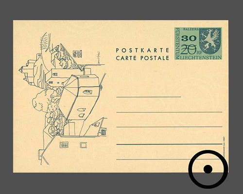 Postkarte: Gemeindwappen