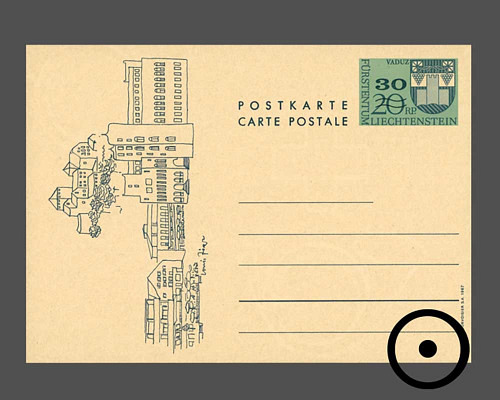 Postkarte: Gemeindwappen