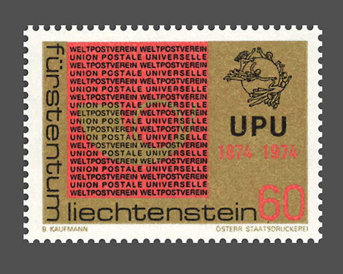 100 Jahre Weltpostverein - UPU