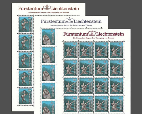 Liechtensteiner Sagen - Der Untergang vo