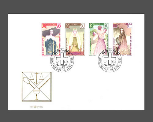 The four cardinal virtues