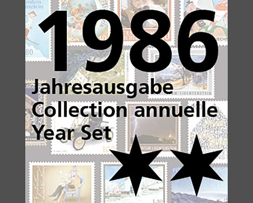 Year set 1986 - Series **