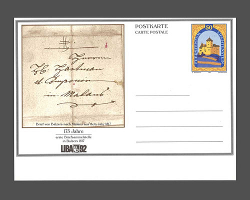 Postcard: Gutenberg Castle