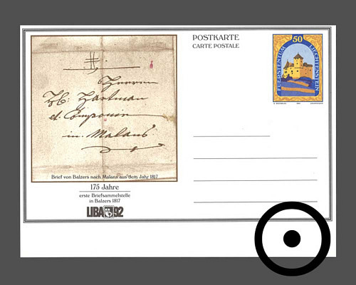 Postcard: Gutenberg Castle