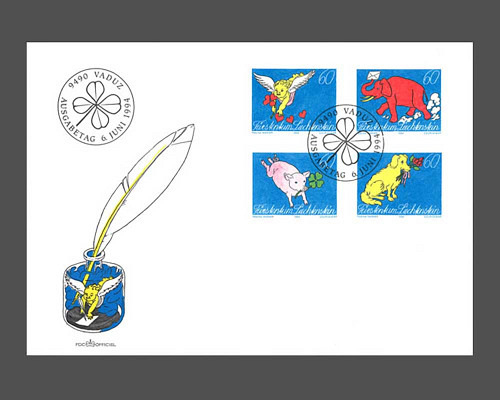 Greeting stamps