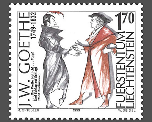 250. Geburtstag von J.W. Goethe