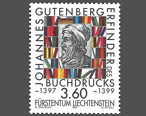 600th Birthday of Johannes Gutenberg