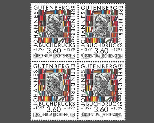 600th Birthday of Johannes Gutenberg
