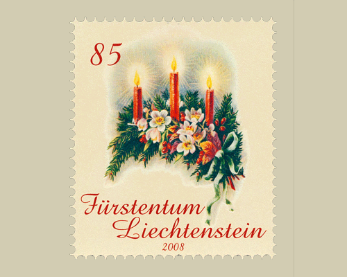 Weihnachten - Nostalgieglückwunsch Karte