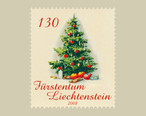 Weihnachten - Nostalgieglückwunsch Karte