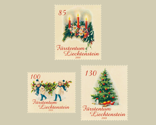 Weihnachten - Nostalgieglückwunsch Karte