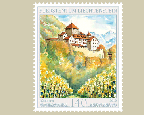 Vaduz Castle in the Four Seasons - II -