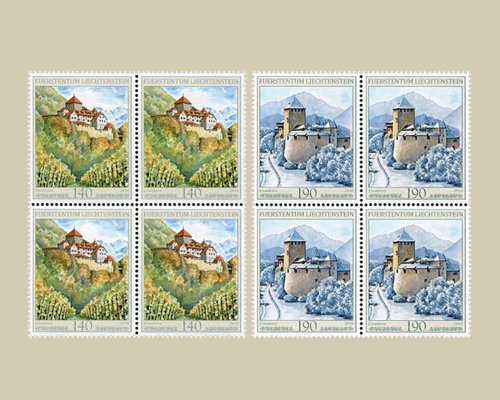 Vaduz Castle in the Four Seasons - II -