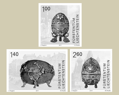 Schmuckeier aus dem Zarenreich