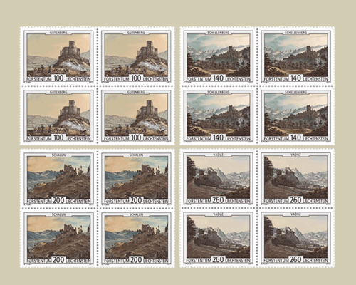 Burgen in Liechtenstein