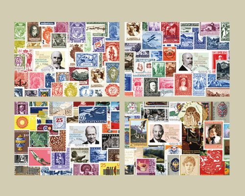 100 Jahre Liechtenstein Briefmarken