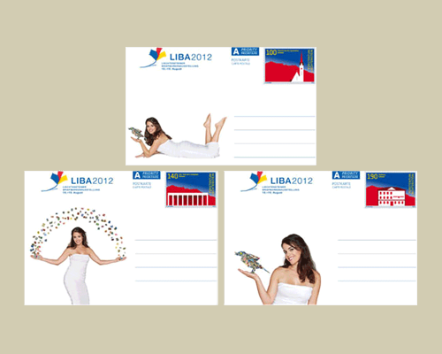 Postkarte: LIBA 2012