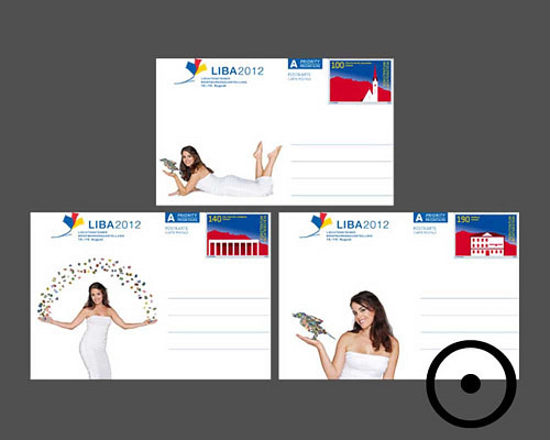 Postkarte: LIBA 2012