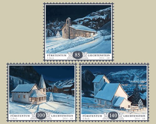 Weihnachten - Bergkapellen