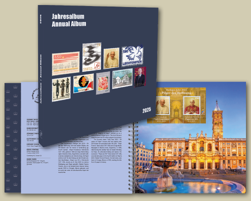 Annual album 2025 without stamps