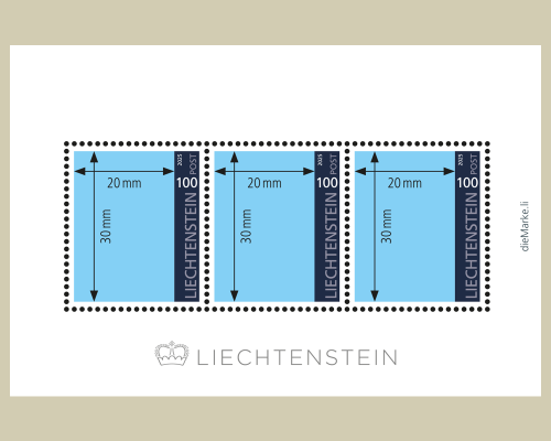 Stamp Block (B-Mail valid in LI /CH)