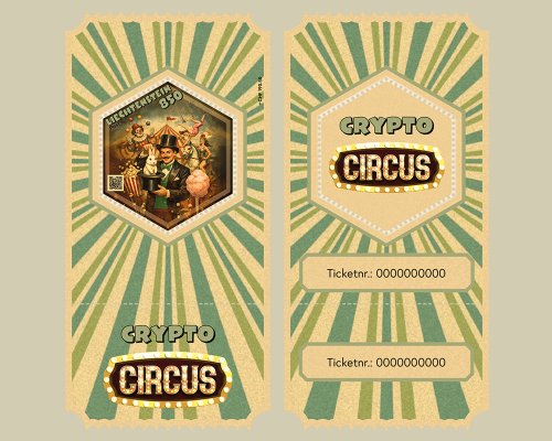 Crypto Circus "Le magicien" Vert