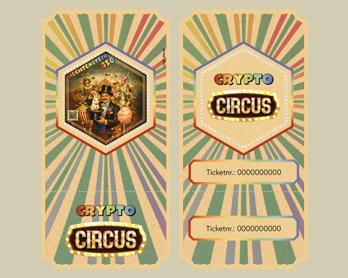 Crypto Circus "Le magicien" Arc-en-ciel