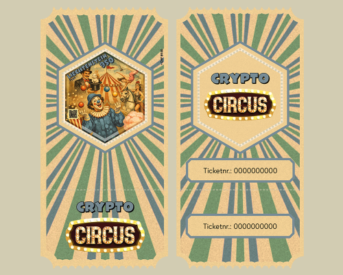 Crypto Circus "The Clown" Blue