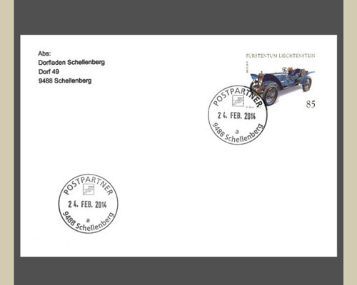 Special Cover - First use date postmark