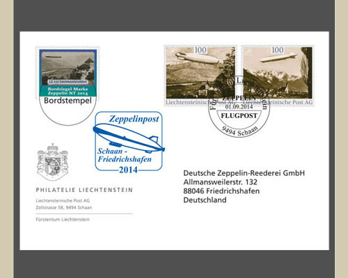 Special Cover - Zeppelin post