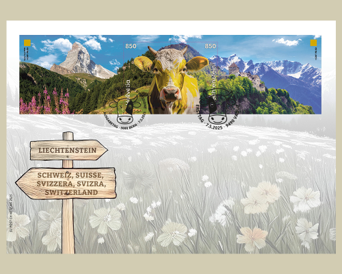 Special Cover - Crypto Stamp CHLI - Gelb