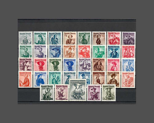 Austrian national costumes