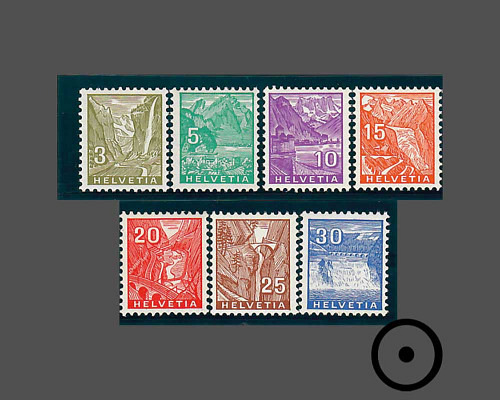 Landschaftsbilder in Buchdruck