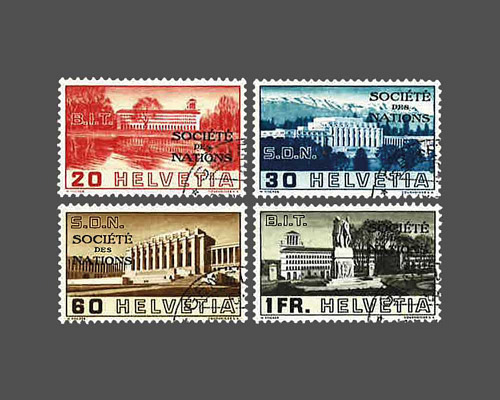 Bilder des Völkerbunds- und Arbeitsamtge