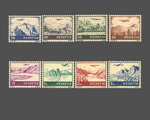 Landschaften und Flugzeuge