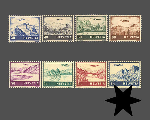 Landschaften und Flugzeuge