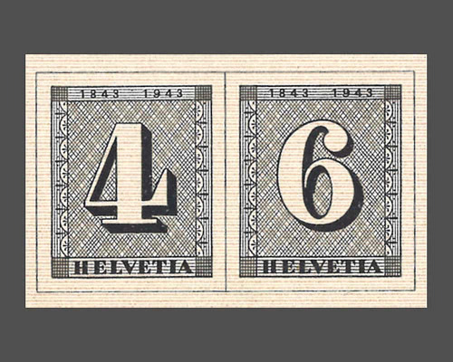 Jubiläumsblock 100 Jahre Schweizerische