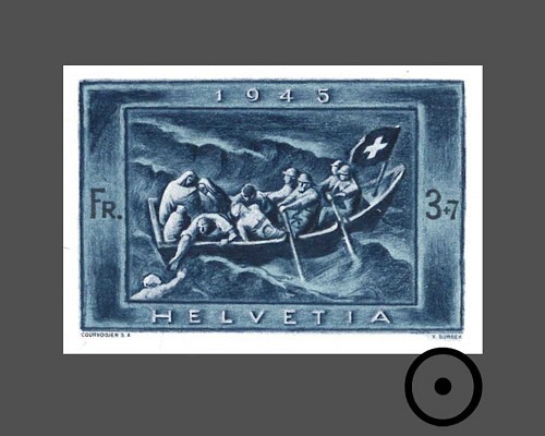 Schweizer Spende an die Kriegsgeschädigt