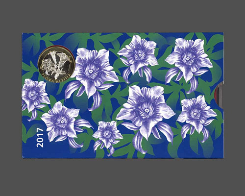 Schweiz - Münzsatz, Enzian